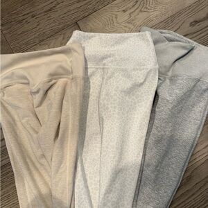 3 Pairs ALO Yoga Alosoft High-Waisted Butter Soft Leggings